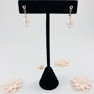Beautiful Pink Swarovski Earrings